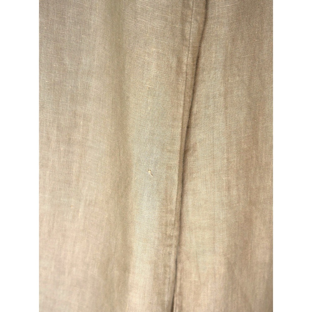 Enza Costa 100% French Linen High Waist Wide Leg Pant Trousers 1 Women's Small - Picture 5 of 14